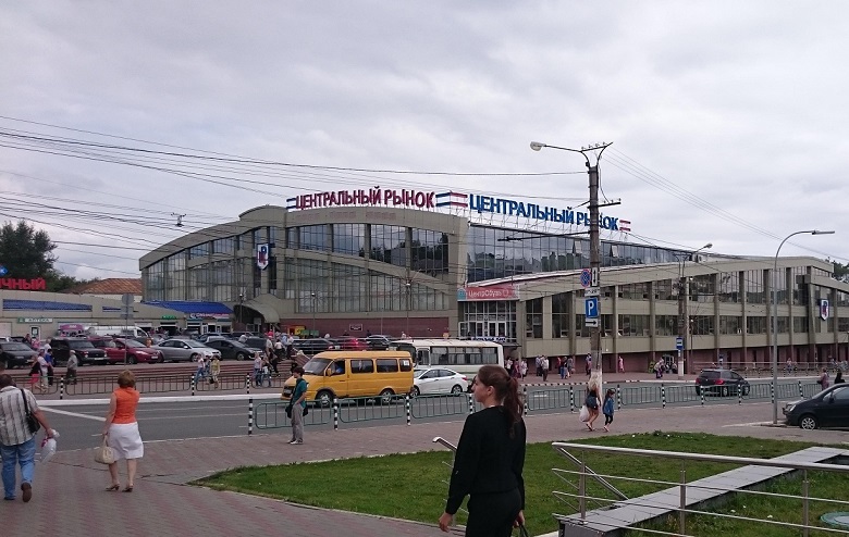 Центральный рынок саранск карта